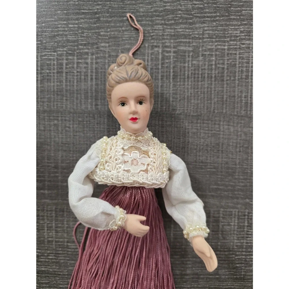 Vintage Avon Tassel Doll Decoration Hanging‎ Curtain Decor